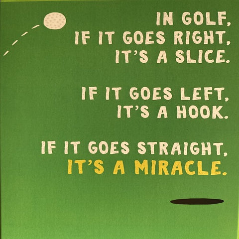 It's a Miracle Golf