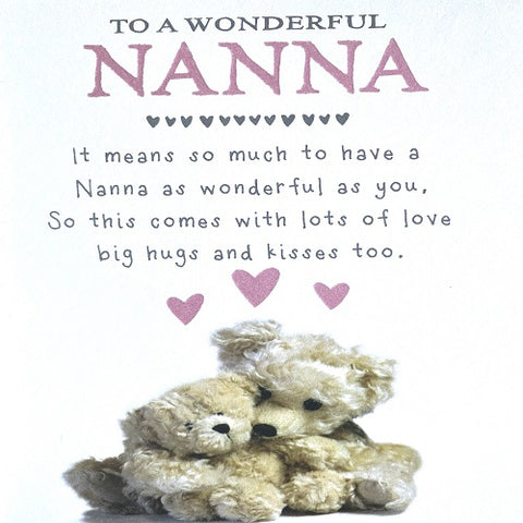 To a Wonderful Nanna