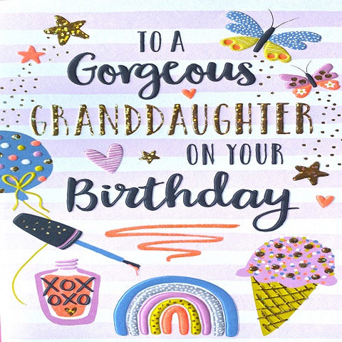 To a Gorgeous Granddaughter on Your Birthday