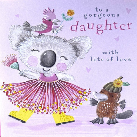 To a Gorgeous Daughter