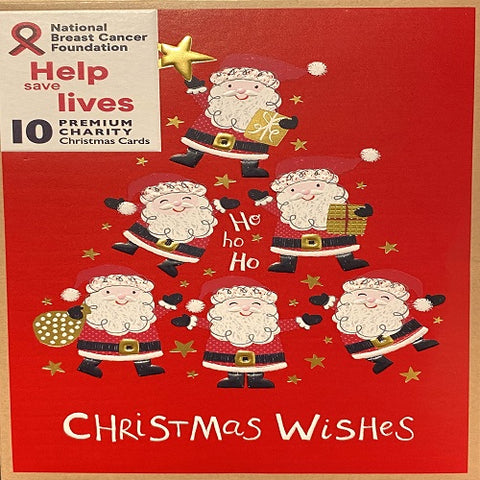 Charity Card Set : Jolly Santa's