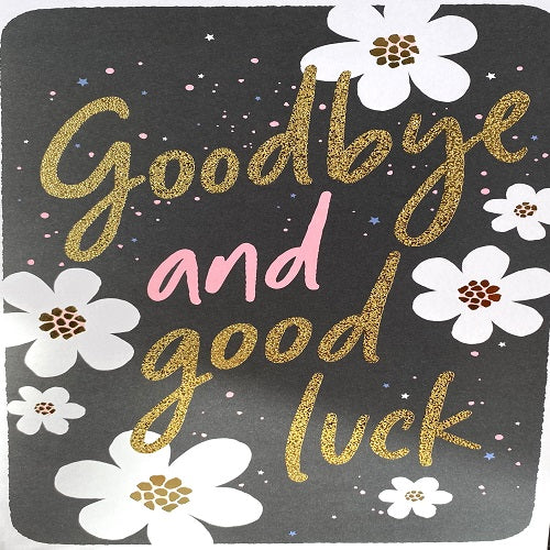 Large Card : Goodbye & Good Luck