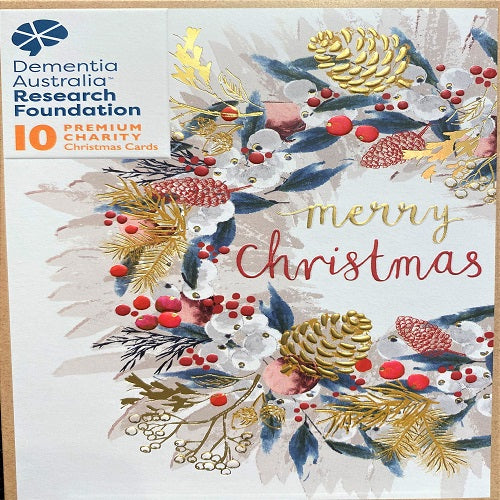 Charity Card Set : Christmas Wreath