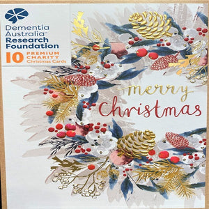 Charity Card Set : Christmas Wreath
