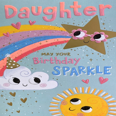 Daughter May Your Birthday Sparkle