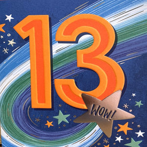 13 Wow!