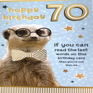 Happy Birthday 70