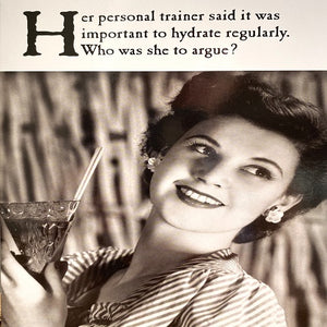 Hydrate Regularly