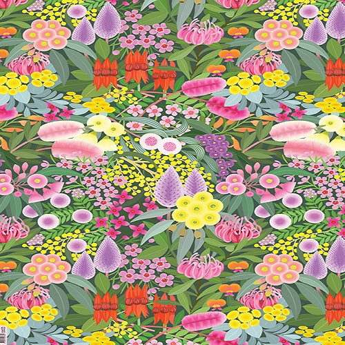 Folded Wrapping Paper : Native Gems