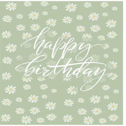 Large Card: Happy Birthday - Daisy's