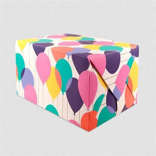 Folded Wrapping Paper : Balloons