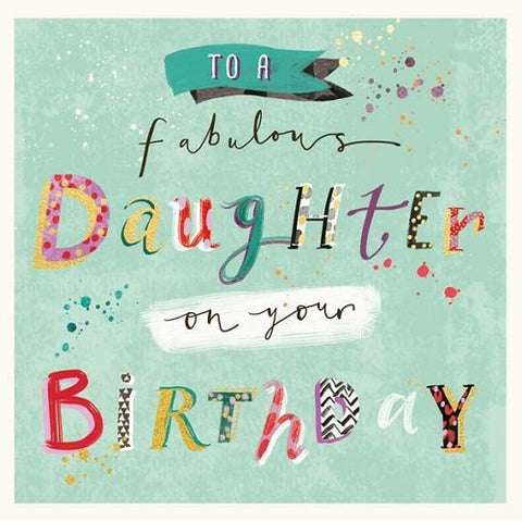 To a Fabulous Daughter