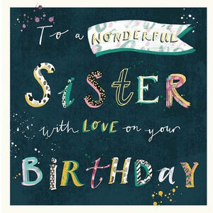 To a Wonderful Sister