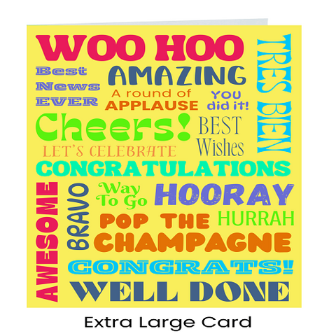 Large Card: Woo Hoo