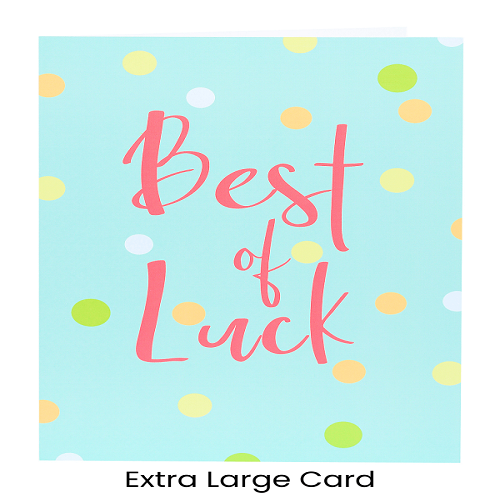 Large Card : Best of Luck