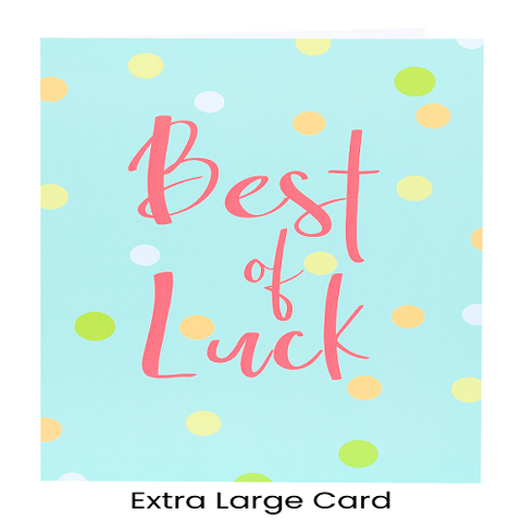 Large Card : Best of Luck