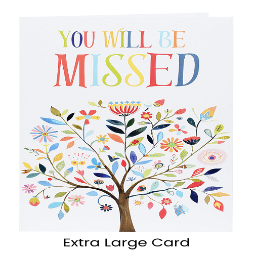 Large Card : You Will Be Missed