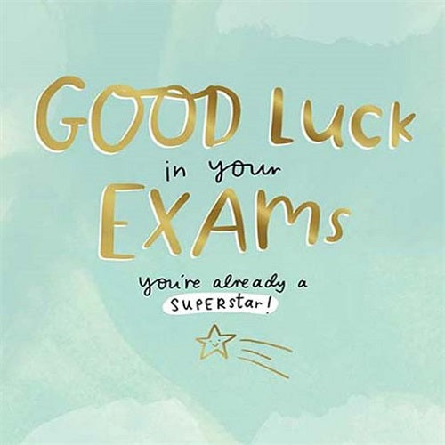 Good Luck in Your Exams