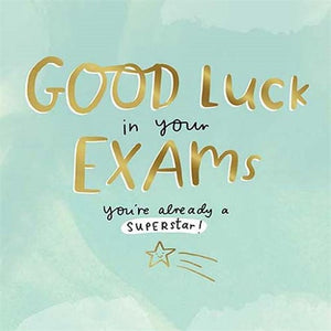 Good Luck in Your Exams