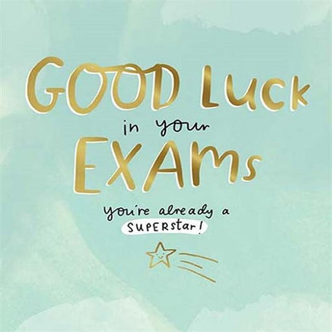 Good Luck in Your Exams