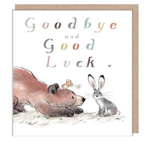 Goodbye and Good Luck