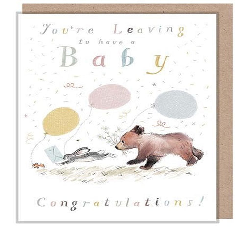 Large Card : You're Leaving to have a Baby