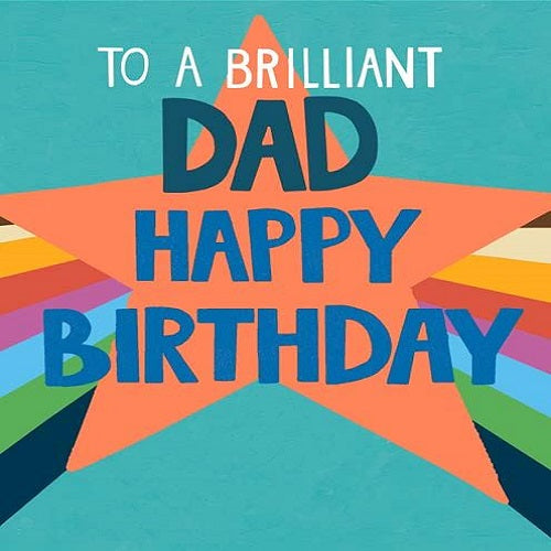 To a Brilliant Dad Happy Birthday