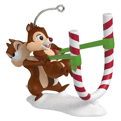 Hallmark Ornament : Candy Cane Catapult