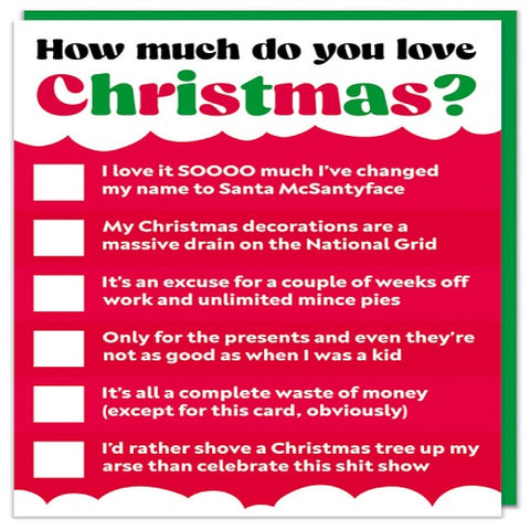 How Much do You Love Christmas?