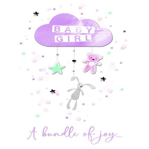 Large Card : Baby Girl