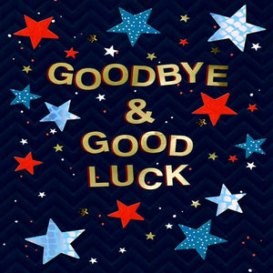 Large Card : Good Bye & Good Luck