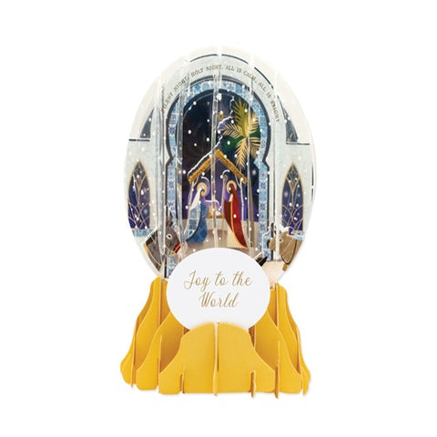 Pop Up - Snow Globe - Away in a Manager