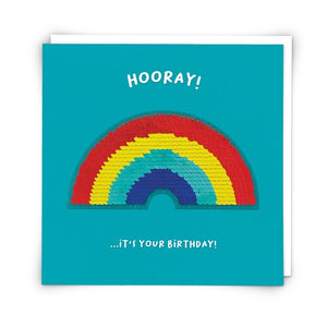 Sequin Card : Rainbow