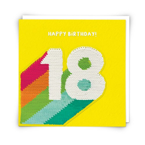 Sequin Card : 18