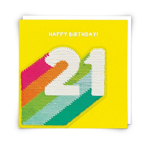 Sequin Card : 21