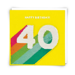 Sequin Card : 40