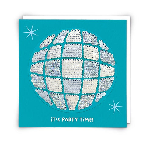 Sequin Card : Disco Ball