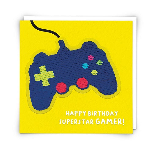 Sequin Card : Gaming