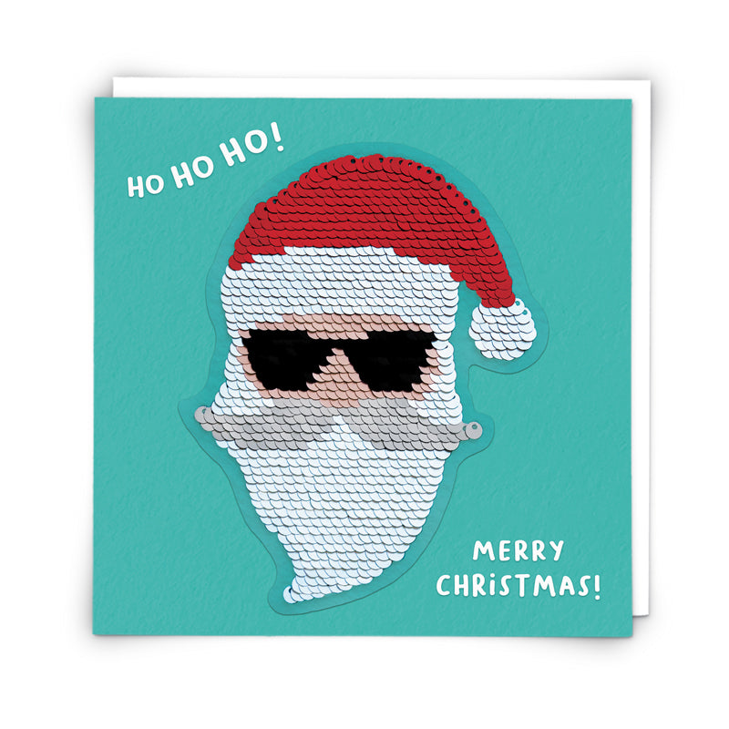 Sequin Card : Santa