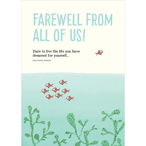 Large Card: Farewell From All of Us!