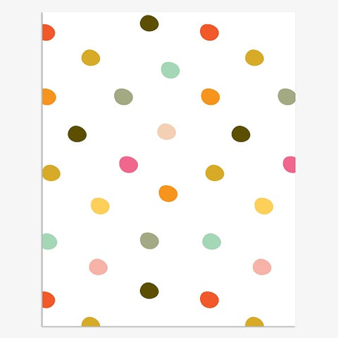 Folded Wrapping Paper : Spots