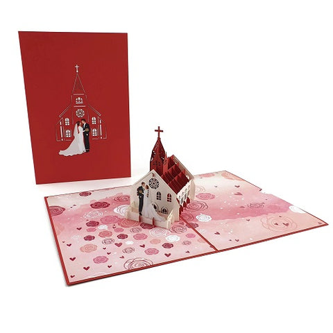 Pop Up Card : Wedding Chapel