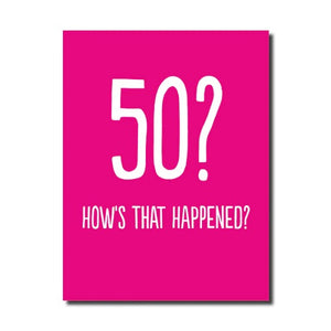 50 How