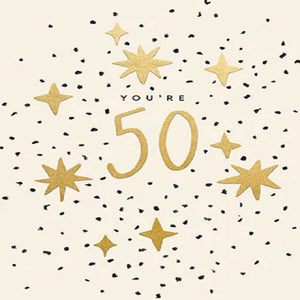 You're 50