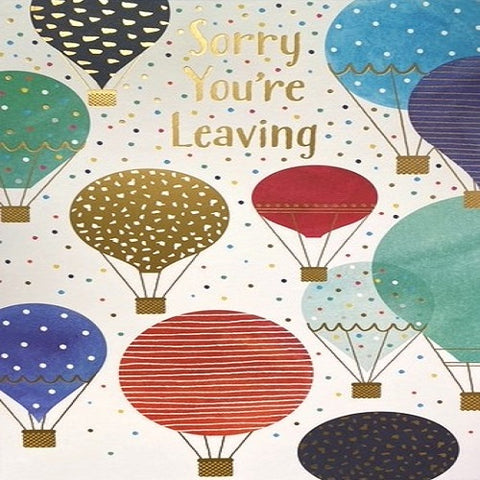 Large Card : Sorry You're Leaving