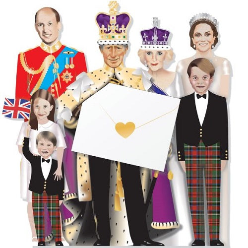 3D Card : The Royal Family