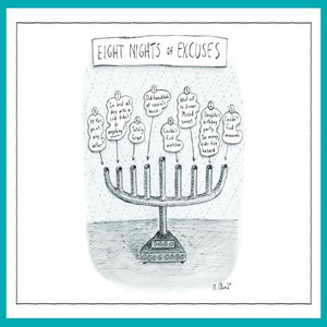New Yorker : Eight Nights of Excuses
