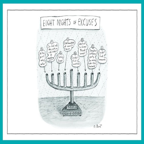 New Yorker : Eight Nights of Excuses