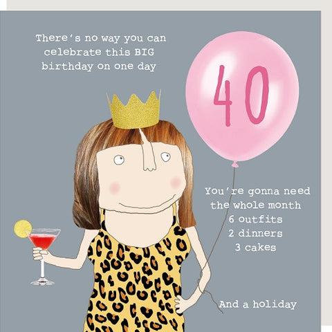 Girl 40 Bday