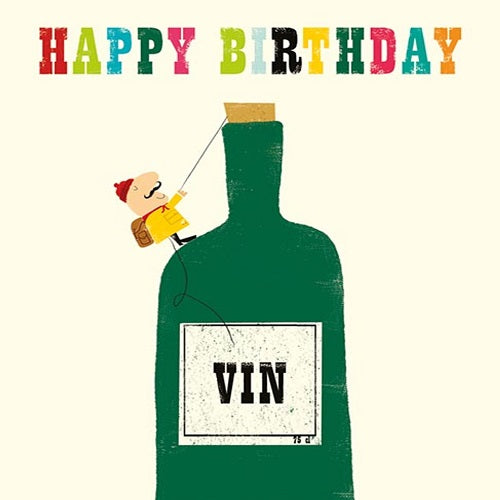 Happy Birthday - Wine